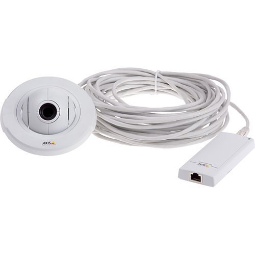 AXIS P1290-E Indoor / Outdoor Discreet Thermal IP Camera, 4mm Lens, White