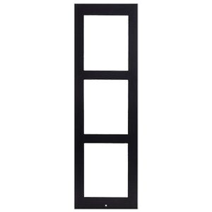 2N 01292-001 IP Verso and LTE Verso 3-Module Frame, Surface Mount, Black
