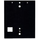 2N 01293-001 IP and LTE Verso 1-Module Backplate, Black