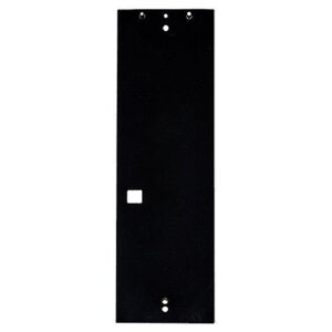 2N 01295-001 IP and LTE Verso 3-Module Backplate, Black