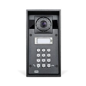 2N 01339-001 IP force 1-Button, HD Camera, Keypad, Durable IP Intercom