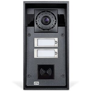 2N 01340-001 IP force 2-Buttons, HD Camera, Reader Ready, Durable IP Intercom