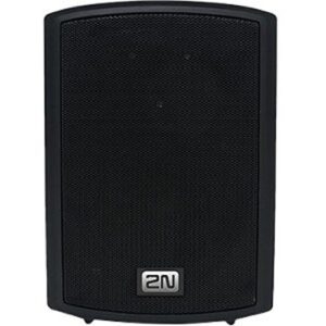 2N 01431-001 SIP Speaker, Wall Mountable Loud Speaker, 8W PoE / 12W 12V, Black