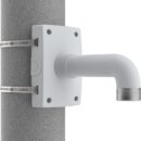 AXIS T91B67 Indoor/Outdoor Pole Mount for Fixed Dome and Panoramic, 1.5" NPS Threading, White