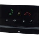 2N 01698-001 Indoor Talk Answering Unit with Capactive Buttons, Black
