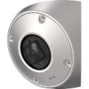 AXIS Q9216-SLV 4MP Corner Mounted Impact-Resistant Fixed Dome IR WDR IP Camera, 2.4mm Lens, Stainless Steel