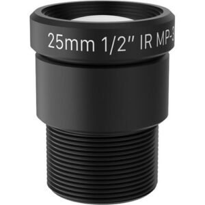 AXIS M12 F2.4 360° Monitoring and Detail Lens for Q6100-E Cameras, 25mm, 4-Pack