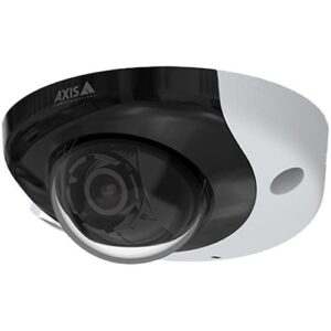 AXIS P3935-LR M12 P39 Series Vandal Resistant Onboard IR WDR IP Camera, 2.8mm Lens, 10-Pieces, Black and White