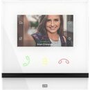 2N 01936-001 Indoor Compact Answering Unit with 4.3" Color Display, White