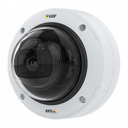 AXIS P3255-LVE P32 Series HDTV 1080 2MP Outdoor Vandal Resistant Fixed Dome IR WDR IP Camera, 3.4-8.9mm Varifocal Lens, White