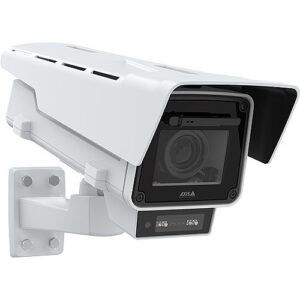 AXIS Q1656-LE Q16 Series 4MP Outdoor Fixed WDR IP Box Camera with Built-in Wiper, 3.9-10mm Varifocal Lens, White