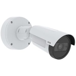 AXIS P1467-LE P14 Series 5MP Outdoor Fixed Bullet IR WDR IP Camera, 2.8-8mm Varifocal Lens, White (Replaces P1447-LE)
