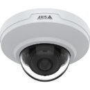 AXIS M3086-V M30 Series 4MP Fixed Mini Dome WDR IP Camera, 2.4mm Lens, White, (Replaces M3066-V)