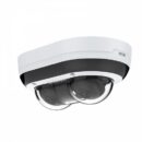 AXIS P4707-PLVE P47 Series Dual Sensor 360° IR Panoramic Camera with Deep Learning, 3.26-8.12mm Lens, Black and White