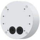 AXIS TQ1602-E Outdoor Conduit Back Box with Conduit Entrance, White