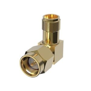 AXIS TU6002 Right-Angle SMA Adapter, 10-Pack, Gold