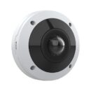 AXIS M4318-PLVE 12MP Outdoor IR Panoramic Mini Dome IP Camera, 1.3mm Fixed Lens, White (Replaces M3058-PLVE)