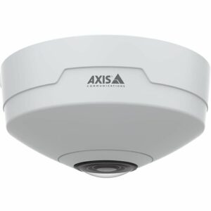 AXIS M4327-P 6MP Indoor Panoramic IP Camera with Deep Learning, 1.1mm Fisheye Lens, White (Replaces 01731-004)