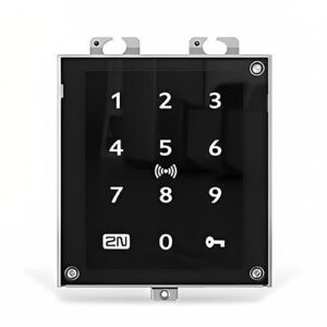 2N 02775-001 Access Unit 2.0 Touch Keypad and RFID Secured Proximity Reader, 25 kHz, 13.56 MHz, NFC