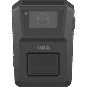 AXIS W102 Body Worn Camera, 2.3mm Lens, 5-Pack, Black