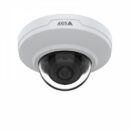 AXIS M3086-V M30 Series 4MP Mini Dome Camera with Deep Learning and Built-in Mic, 2.4mm Fixed Lens, IP42, IK08, White