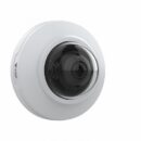 AXIS M3086-V M30 Series 4MP Mini Dome Camera with Deep Learning and Built-in Mic, 2.4mm Fixed Lens, IP42, IK08, White