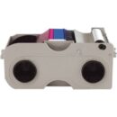 HID FARGO 045100 EZ YMCKO Cartridge Full Color with Resin Black and Clear Overlay Pane for DTC4250E, 250 Images