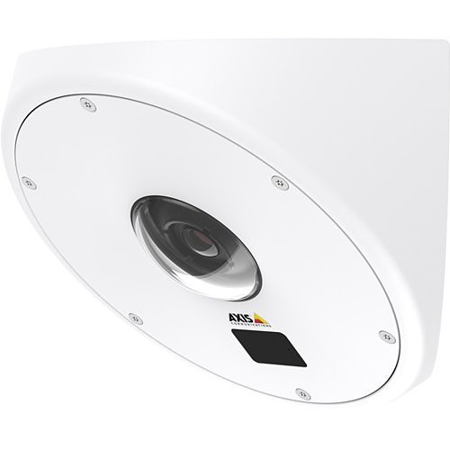 AXIS Q8414-LVS Q84 Series Corner Mount Vandal Resistant IR IP Positioning Camera, 2.5-6mm Lens, Stainless Steel