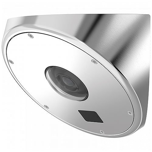 AXIS Q8414-LVS Q84 Series Corner Mount Vandal Resistant IR IP Positioning Camera, 2.5-6mm Lens, Stainless Steel