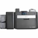 HID FARGO 94690 ID Badge Printer, HDP6600 Dual-Side Printer with Two Patch Material