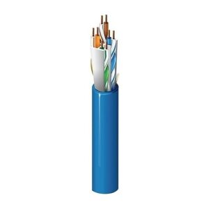 Belden 10GX12 0031000 Category 6A Enhanced Cable, 4-Pair, 23 AWG Solid BC Conductors, U/UTP, Riser-CMR, PVC Jacket