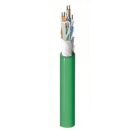 Belden 10GXS12 0051000 CAT6(a) Copper Cable, Nonbonded-Pair, 4-pair, 23 AWG, CMR, 1000', Green