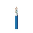 Belden 10GXS12 0101000 CAT6A Enhanced Premise Horizontal Riser Cable, 4/23 Solid BC, Unshielded, UTP, CMR, FT4, 1000' (304.8m), Reel, Black