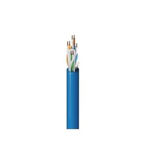 Belden 10GXS33 0051000 Category 6A Enhanced Premise Horizontal Cable 625 MHz, 4-Bonded Pairs, 23 AWG Solid BC Conductors, U/UTP, Plenum-CMP, Flamarrest PVC-LS Jacket,