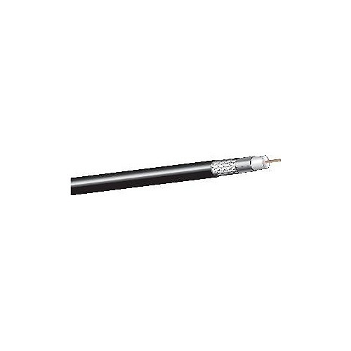 West Penn 1110BK1000 11AWG Coaxial Antenna Cable, 1000', Black