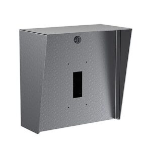 Pedestal Pro 1111HOU-PAXT-01-304 Access Control Housing, 11" X 11" Square Stainless Housing