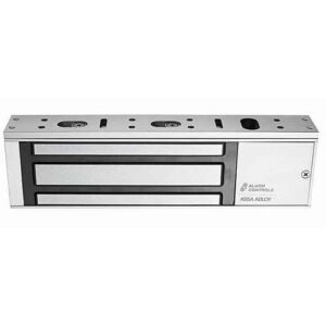 Alarm Controls 1200S Single Door Magnetic Lock, 1200 lb, Clear Anodized