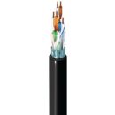 Belden 1213F D15Z500 CAT5e Plus Cable, 24/4 Solid BC, Foil Shielded, UTP, CMP, FT6, 500' (152.4m) UnReel, Blue