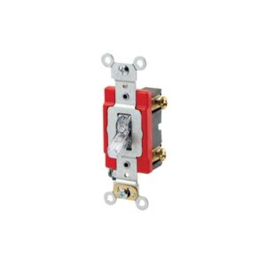 Leviton 1221-7LC Toggle Processor, 20A, 277V, Clear