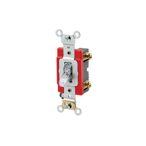 Leviton 1221-7LC Toggle Processor, 20A, 277V, Clear