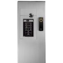 Pedestal Pro 124TOW-PDK-001-304 Intercom Housing, 54" Stainless Steel Bollard, Architectural Tower Design with 12" Face