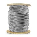 Genesis 12731009 18/2 Stranded General Purpose Cable, Each-Pair Shielded, CL2, CM, Sunlight Resistant, 1000' (304.8m), Reel, Gray