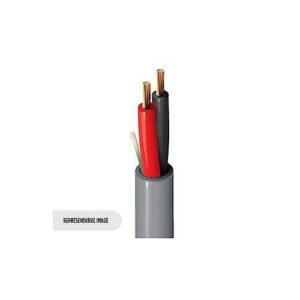 Belden 1307A 010Z1000 16/2 Stranded Speaker Cable, Oxygen-Free Bare Copper, PE Insulation, PVC Jacket, CM, Direct Burial, Flexible, 1000' (304.8m) ReelTuff Box, Black