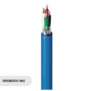 Belden 1325A 0091000 22/2 Stranded Speaker Cable, Tinned Copper, Foil Shielded, CMP, Flamarrest, 1000' (304.8m) Reel, White