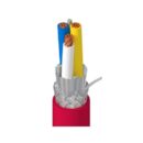 Belden 1348A0025000 20-3 BC Stranded Cable, PO Insulation, PVC Outer Jacket, 5000', Red