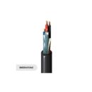 Belden 1392P 010Z1000 22/2 Stranded BC Shielded, 18/2 Stranded BC Unshielded Lighting and Automation Cable, Flamarrest, Plenum-CMP, 1000' (304.8m) ReelTuff Box, Black