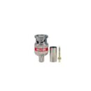 Belden 1505ABHD3 BNC Crimp Connector, RG-59, 6GHz, HD, Red, 3-Piece