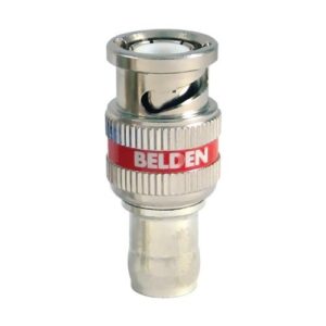 Belden 1506ABHD1 RG-59 BNC Connector, GHz, HD, Plenum, 1-Pack