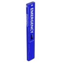 Pedestal Pro 156TOW-EMER-01-304 Emergency Tower J-Hook, Stainless Steel, Powder Coated Dynasty Blue