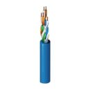 Belden 1583A 004U1000 24/4 Multi-Conductor CAT5(e) U/UTP CMR Cable, PVC Jacket, 1000', Yellow